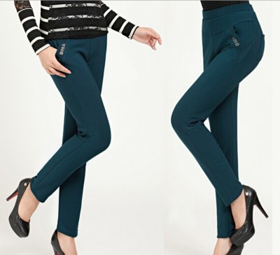 Bamboo Charcoal Middle-Aged and Elderly Casual Trousers Skinny Pants Four-Pocket Oversized Pencil Pants Leggings