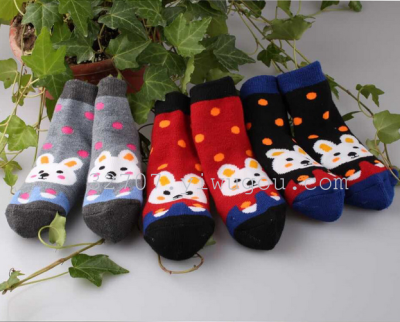 SocksFactory wholesale high quality children's socks cartoon cotton terry socks  fashion children's socks wholesale