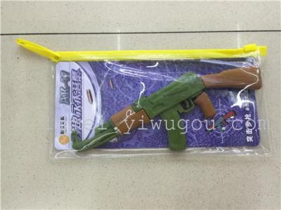 Super material pen bag toy gun rubber students creative stationery high quality rubber can be disassembled