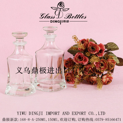 250ML/150ML 168-8-A/B perfume bottle glass  display perfume bottle