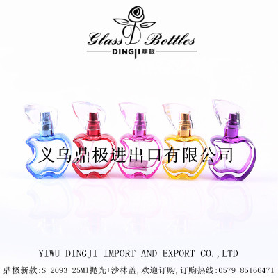 Factory direct S-2093-25ML polishing Apple perfume bottle wholesale
