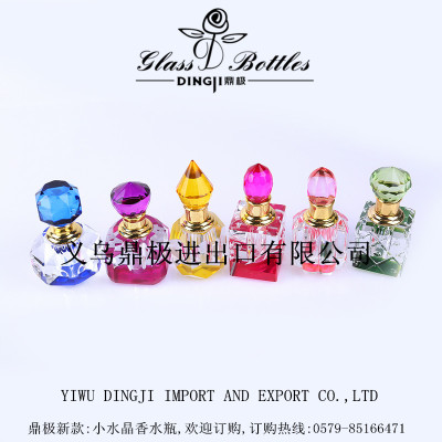 Factory direct small crystal perfume bottle crystal