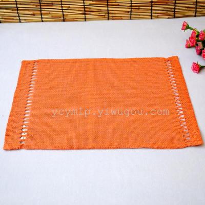 Foreign trade selling handmade paper cloth mat square fashion creative insulation pad