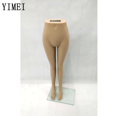 High grade plastic mold and die female skin pants pants pants bust model display props
