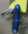Allen Wrench Folding Flat Head Rice Ball Head Plum Blossom Bit Screwdriver Hardware Tools Short Mid-Length Wrench