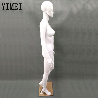 Clothing model prop female body mannequin display bright white female wedding