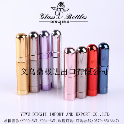 Factory direct K030-8ML anodized aluminum bottles stock