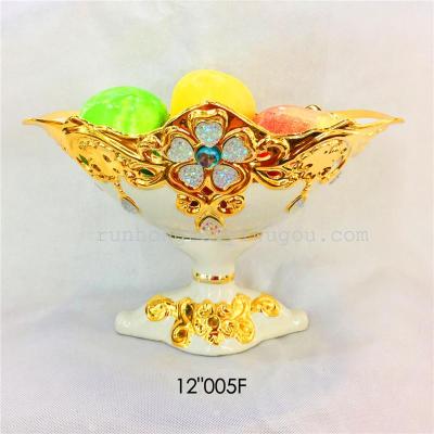 New ceramic wholesale fruit fruit bowl Home Furnishing creative ornaments crafts ornaments