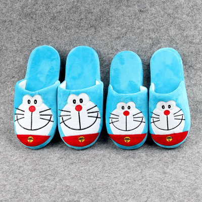 The latest autumn and winter couple cute cartoon duo A dream indoor cotton slippers wholesale