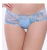 Women's Embroidered Seamless Mid-Waist Sexy Underwear