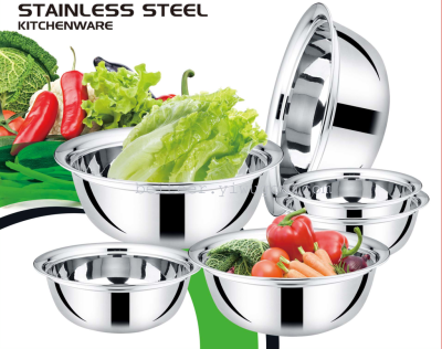 6 pieces of stainless steel with more than a bowl of basin