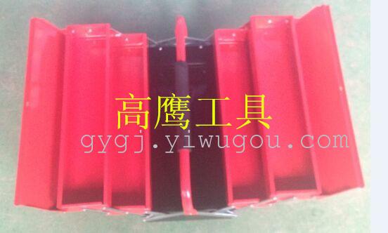 五金工具铁质手提工具箱收纳箱多功能工具箱家用工具箱