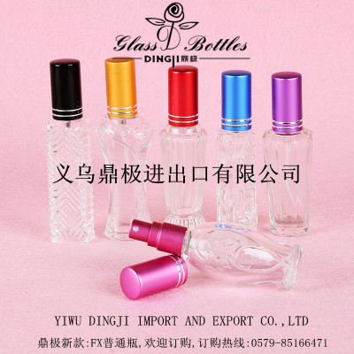 Manufacturer direct FX common nozzle glass bottle of empty bottle stock