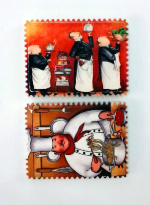 New ceramic refrigerator stickers crafts, can be customized, free design pictures
