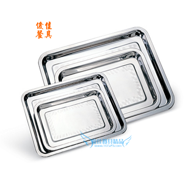 Stainless steel plates, snack plate, medical side plates, plates, square plate