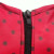 New Polka Dot Leather Zip Coverall Leather Jacket Long-Sleeved Dressing Factory Direct Sales