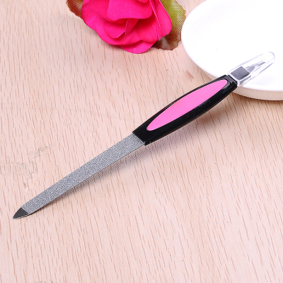 Stainless Steel Double-Headed Multi-Functional Nail File Shovel Peeling Nail Tools