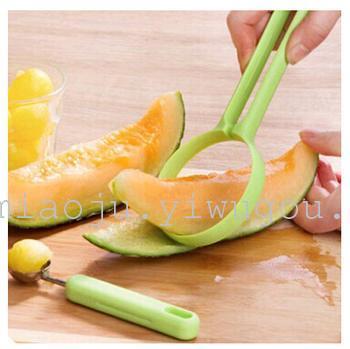 Manufacturers selling kitchen fruit peeler does not hurt the hand peeler for fruit pulp excavated 2 piece