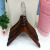 New high-end Mens flat hook wood flat slip shoulder bold antique hanger wholesale