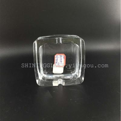 Export imitation crystal glass ashtray ashtray ashtray transparent type domestic wholesale
