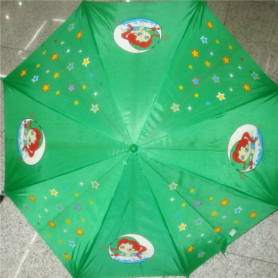 Creative Primary School Student Umbrella Cartoon Sunshade Practical Children's Umbrella Long Handle Umbrella