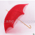 Factory Direct Sales 55*8K Double-Layer Polka Dot Bride Umbrella Wedding Lace Umbrella Wedding Red Umbrella Customized