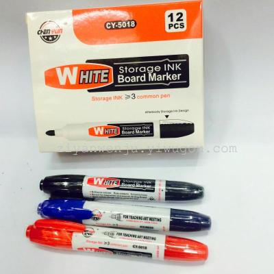 Straight liquid type white board pen easy to brush white board pen