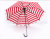 60#8K Color Strip Lotus Leaf Fiber Umbrella Stand Straight Umbrella Custom Printed Logo Wholesale Factory Direct Sales