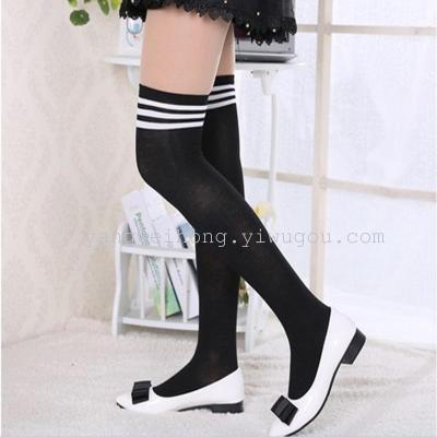 Socks socks and cotton socks students stovepipe stockings Japanese schoolgirl uniforms in the knee