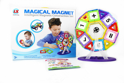 Magformers Magnetic Building Block（62pcs）3D Building DIY Kids Educational Toys