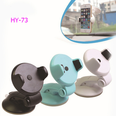 360 degree rotation of the mini mobile phone stand car with a navigation support instrument platform