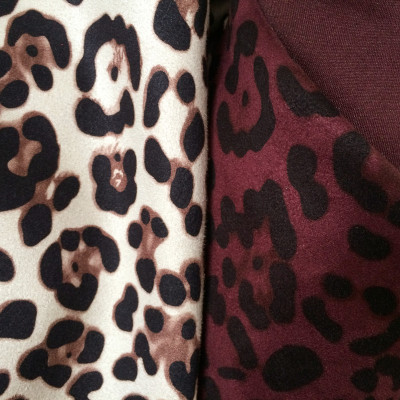 Suede fabric shoe bags jewelry dot leopard East Purple Leather Co. Ltd.