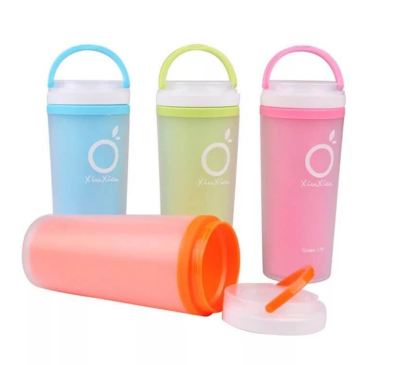 Double color customizable advertising cups
