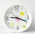 Minimalist Creative Mute Alarm Clock Small Wall Clock Dual-Use Cartoon Student Children Creative Fashion Clock