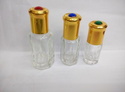 Manufacturers selling small octagonal glass bottles3ml glass perfume bottles ball ball spot