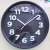 Modern Simple Fashion Candy Color round Digital Wall Clock Living Room Bedroom Noiseless Clock Clock