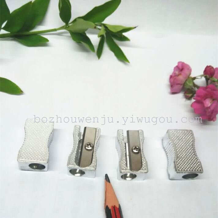 平面铝合金卷笔刀，削笔器，金属卷笔刀