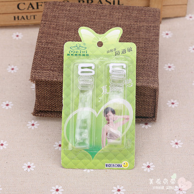 Transparent green butterfly box to widen the skid proof silicone underwear transparent silicone underwear