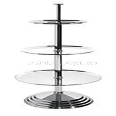 All steel seafood display tower factory direct sales