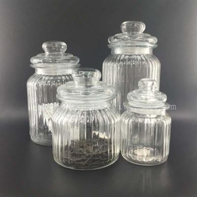 Manufacturers wholesale glass sealed cans of transparent storage of tea pot with a vacuum glass bottle