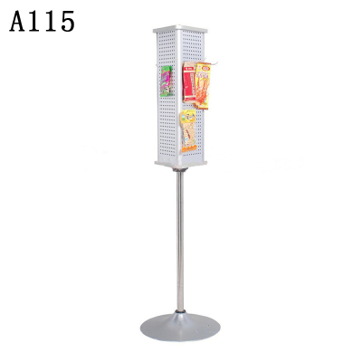 A new rotating display jewelry floor display shelf stainless steel chassis