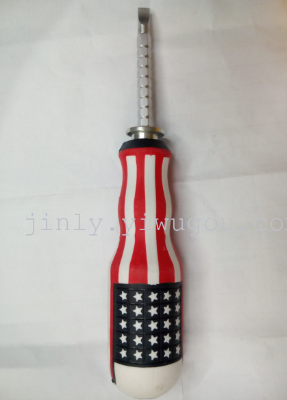 国旗柄伸缩螺丝刀高中低档手动螺丝批十字一字起子扳手五金工具