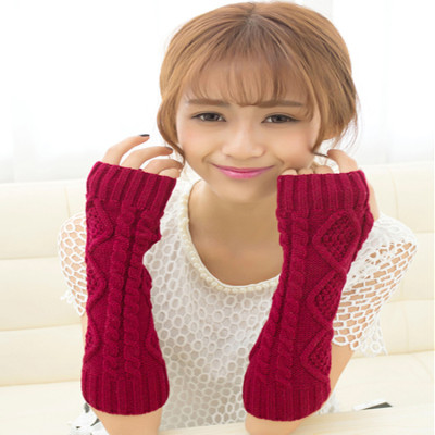 Korean fashion knitting gloves / Korean fashion gloves factory direct sales / wholesale /