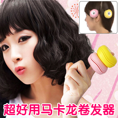 The new Macarons honey type ball mushroom roll wave Curls Hair tools two pack