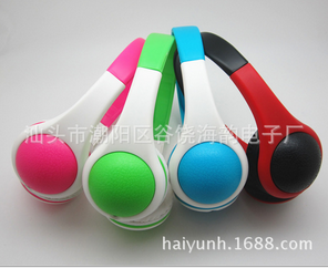 Factory Outlet New DM-2690 head-mounted subwoofer do children color fashion headset