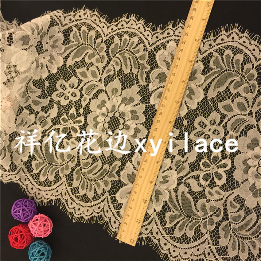 现货睫毛花边面料 服装辅料 现货供应 蕾丝 J160