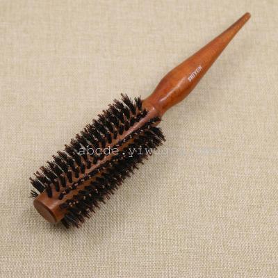 Hairbrush wood comb curly hair comb