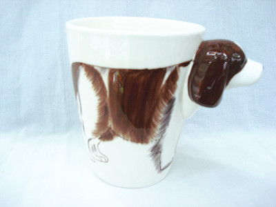 3D animal ceramic cup of pure hand drawn Creative Cup