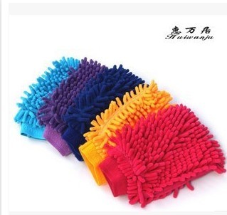 Manufacturer supplies chenille gloves are cleaning up domestic car gloves