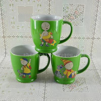 Glazed ceramic mug coffee cup advertising mug